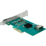 DeLOCK PCI Express Karte zu 4 x SATA 6 Gb/s RAID und HyperDuo, Schnittstellenkarte 