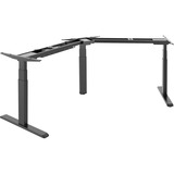 Digitus Elektrisch höhenverstellbares Tischgestell 120° Eckdesign DA-90392, Untergestell schwarz