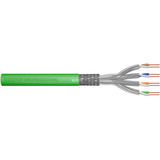 Digitus Professional Cat.8.2 S/FTP Verlegekabel simplex, Dca grün, 500 Meter Trommel