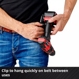 EINHELL Power X-Change Akku-Schlagbohrschrauber TE-CD 18/44 Li-i, 18Volt schwarz/rot, Li-Ion-Akku 2,5Ah
