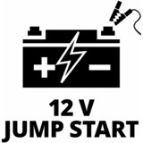 Einhell Jump-Start Powerbank CE-JS 12/1 rot/schwarz, Starthilfe für Benziner und Diesel