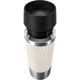 Emsa TRAVEL MUG Classic Twist , Thermobecher creme/edelstahl, 0,36 Liter