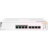 Hewlett Packard Enterprise Networking Instant On Switch 8 Anschlüsse Gigabit CL4 PoE 65 W 1830 