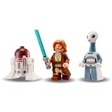 LEGO 75333 Star Wars Obi-Wan Kenobis Jedi Starfighter, Konstruktionsspielzeug Set zum Bauen mit Taun We, Droidenfigur und Lichtschwert, Angriff der Klonkrieger Set