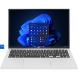 LG gram 16 (16Z90P-G.AA86G), Notebook silber, Windows 11 Home 64-Bit