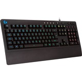 Logitech G213 Prodigy, Gaming-Tastatur schwarz, DE-Layout, Rubberdome