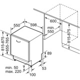 Neff S175EAX08E, Spülmaschine 60 cm, Home Connect