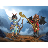 PLAYMOBIL 71884 DuoPack Novelmore vs. Burnham Duell, Konstruktionsspielzeug 