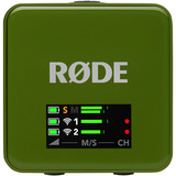 Rode Microphones Wireless GO (Gen 3), Mikrofon dunkelgrün