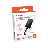 Verbatim SnapBack Ultra Slim SSD 512 GB, Externe SSD schwarz