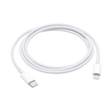 Apple USB Adapterkabel, USB-C Stecker > Lightning Stecker weiß, 1 Meter, PD, Laden mit bis zu 100 Watt