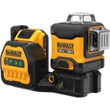 DEWALT Akku-Multilinienlaser 3x360° DCE089D1G18-QW, 18Volt, Kreuzlinienlaser schwarz/gelb, mit grünen Laserlinien