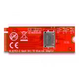DeLOCK M.2 Key M zu 1 x OCuLink SFF-8612 Konverter, Schnittstellenkarte 