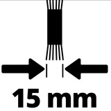 EINHELL Ersatzbürste Stahl, Ø 100mm für Fugenreiniger BG-EG / GC-EG / GC-CC