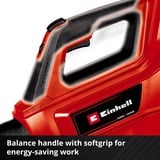 EINHELL Professional Akku-Laubbläser GE-LB 36/210 Li E - Solo, 36Volt (2x18V) rot/schwarz, ohne Akku und Ladegerät