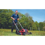 EINHELL Professional Akku-Rasenmäher GP-CM 36/52 S Li BL, 36Volt (2x18Volt) rot/schwarz, 4x Li-Ionen Akku 5,2Ah, mit Hinterradantrieb Vario Speed