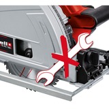 EINHELL Tauchsäge TE-PS 165, Handkreissäge rot/schwarz, 1.200 Watt