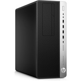 HP EliteDesk 800 G4 Tower Generalüberholt, PC-System schwarz/silber, Windows 11 Pro 64-Bit