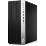 HP EliteDesk 800 G4 Tower Generalüberholt, PC-System schwarz/silber, Windows 11 Pro 64-Bit