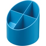 Herlitz Köcher rund intensiv blau, Ablage blau