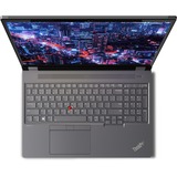 Lenovo ThinkPad P16 G2 (21FA005CGE), Notebook grau/schwarz, Intel® Core™ i9-13980HX, NVIDIA RTX 2000, 64 GB DDR5, 1 TB (1 TB SSD), Windows 11 Pro 64-Bit