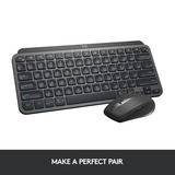 Logitech MX Keys Mini, Tastatur graphit/schwarz, DE-Layout