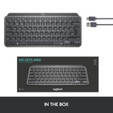 Logitech MX Keys Mini, Tastatur graphit/schwarz, DE-Layout