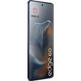 Motorola edge 60 512GB, Handy Gibraltar Sea, Android, Finish mit Canvas-Optik, 12 GB LPDDR4X
