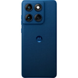 Motorola edge 60 512GB, Handy Gibraltar Sea, Android, Finish mit Canvas-Optik, 12 GB LPDDR4X