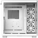 NZXT H9 Flow All White, Tower-Gehäuse weiß, Tempered Glass