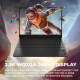 OMEN 16-ap0192ng, Gaming-Notebook schwarz, AMD Ryzen 9 8940HX, NVIDIA GeForce RTX 5070, 16 GB DDR5, 1 TB (1 TB SSD), ohne Betriebssystem