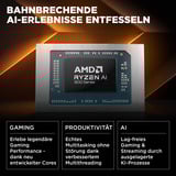OMEN 16-ap0192ng, Gaming-Notebook schwarz, AMD Ryzen 9 8940HX, NVIDIA GeForce RTX 5070, 16 GB DDR5, 1 TB (1 TB SSD), ohne Betriebssystem