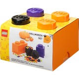 Room Copenhagen LEGO Speicherbaustein Multi Pack 3er, Aufbewahrungsbox orange, Gr. S