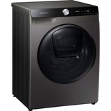 SAMSUNG WD90T754ABX/S2, Waschtrockner edelstahl (dunkel)/schwarz, WD9800T