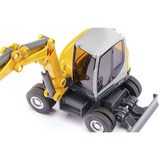 SIKU 3560 SUPER Wacker Neuson EW65 Mobilbagger, Modellfahrzeug gelb/grau
