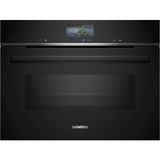 Siemens CM776GKB1 IQ700, Backofen schwarz/edelstahl, mit Mikrowellenfunktion, 60 cm, Home Connect