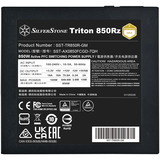 SilverStone Triton 850Rz, PC-Netzteil schwarz, 1x 12-Pin High Power GPU, 3x PCIe, Kabelmanagement, 850 Watt