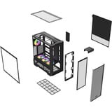 Thermaltake S380 TG ARGB Black, Tower-Gehäuse schwarz, Tempered Glass