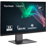 ViewSonic VP2788-5K, LED-Monitor 68.6 cm (27 Zoll), schwarz, 5K, IPS, Thunderbolt 4, USB-C