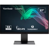 ViewSonic VP2788-5K, LED-Monitor 68.6 cm (27 Zoll), schwarz, 5K, IPS, Thunderbolt 4, USB-C
