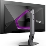 AOC AGON Pro AG276QZD, Gaming-Monitor 67.3 cm (26.5 Zoll), schwarz/silber, QHD, HDR, G-Sync, HDMI, DisplayPort, Pivot, 240Hz Panel