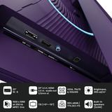 Arozzi Nova 24T1K200, Gaming-Monitor 61 cm (23.8 Zoll), lila, FullHD, IPS, HDMI, DP, Adaptive-Sync, HDR, 200Hz Panel