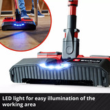 EINHELL Power X-Change Akku-Besen TE-FS 18 Li-Solo, 18Volt, Stielstaubsauger rot/schwarz, ohne Akku und Ladesgerät