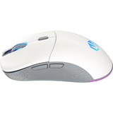 ENDORFY Gem Plus Wireless Onyx White, Gaming-Maus weiß/grau