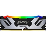 Kingston FURY DIMM 48 GB DDR5-6400 (2x 24 GB) Dual-Kit, Arbeitsspeicher silber/schwarz, KF564C32RSAK2-48, Renegade RGB, INTEL XMP