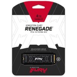 Kingston FURY Renegade 4 TB, SSD schwarz, PCIe 4.0 x4, NVMe, M.2 2280