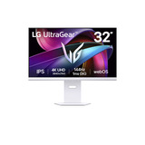 LG UltraGear 32G810SA-W, Gaming-Monitor 80 cm (31.5 Zoll), weiß, UltraHD/4K, IPS, Smart-Monitor, FreeSync Premium, G-Sync Kompatibel, 144Hz Panel