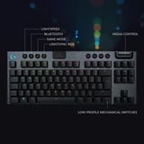 Logitech G915 TKL, Gaming-Tastatur schwarz, DE-Layout, GL Tactile, LIGHTSPEED