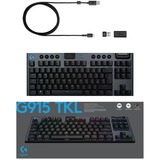 Logitech G915 TKL, Gaming-Tastatur schwarz, DE-Layout, GL Tactile, LIGHTSPEED