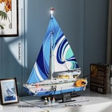 Lumibricks Das Segelboot: La Brise, Konstruktionsspielzeug 
